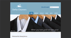 Desktop Screenshot of deltacleaners.ca